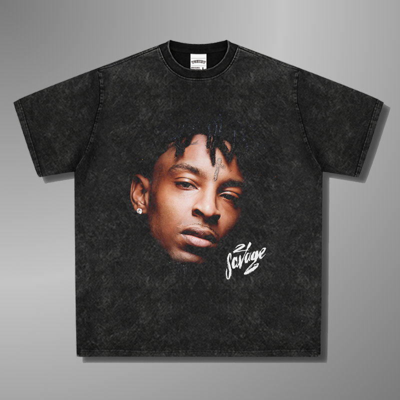 21 SAVAGE BIG FACE TEE