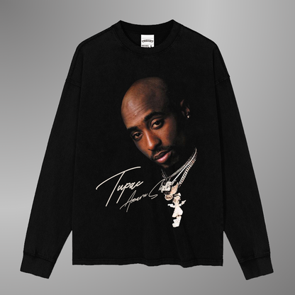 2PAC BIG FACE TEE[LS]