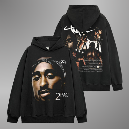 2PAC BIG FACE HOODIE V2