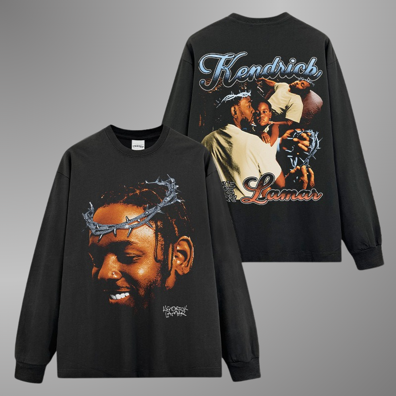 BIG FACE KENDRICK TEE[LS]