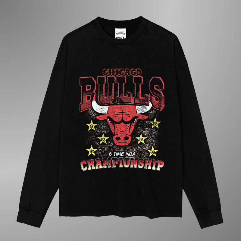 CHICAGO BULLS TEE[LS]