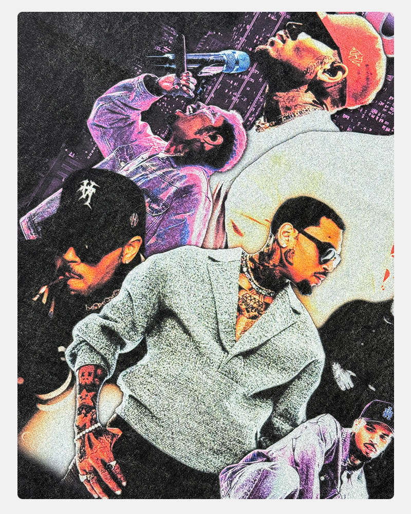 CHRIS BROWN TEE[LS] V4