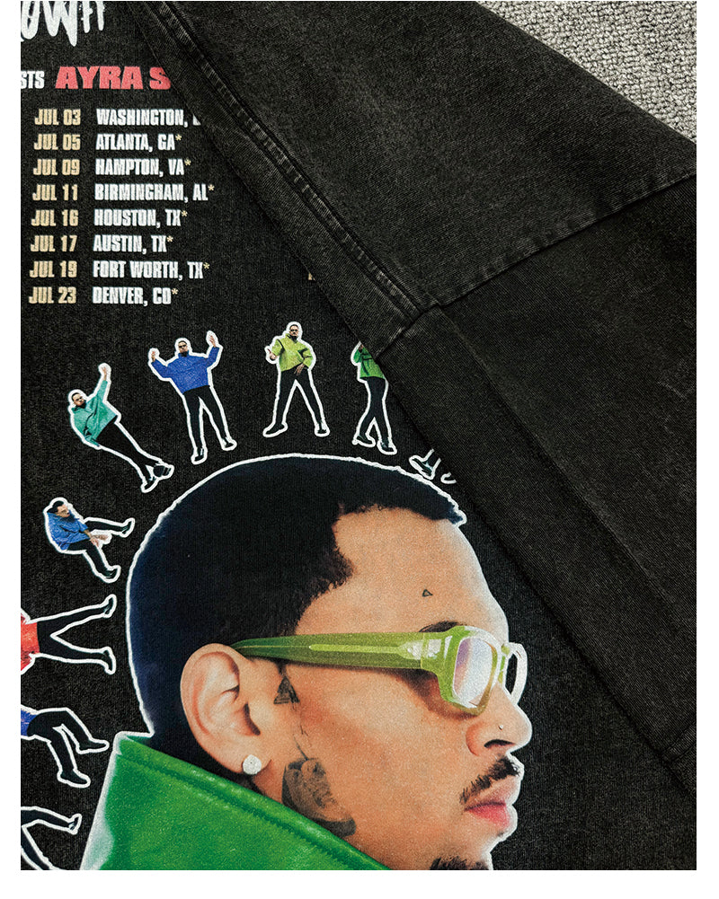 CHRIS BROWN TEE[LS] V6