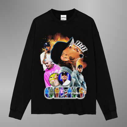 CHRIS BROWN TEE[LS] V2