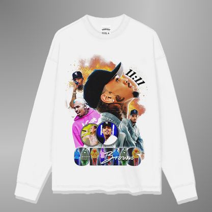 CHRIS BROWN TEE[LS] V2