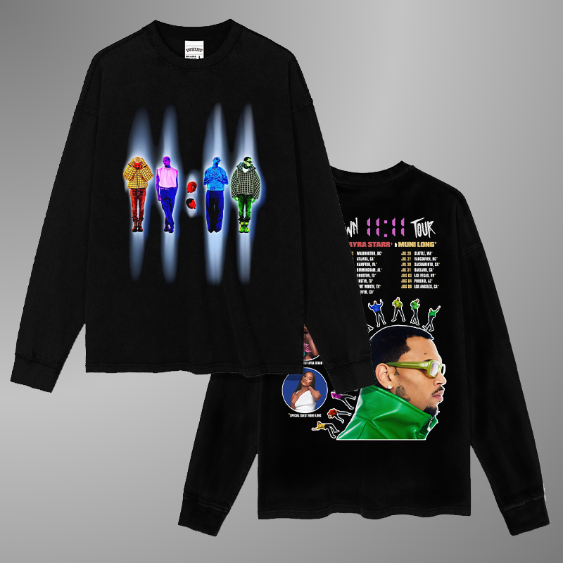 CHRIS BROWN TEE[LS] V6