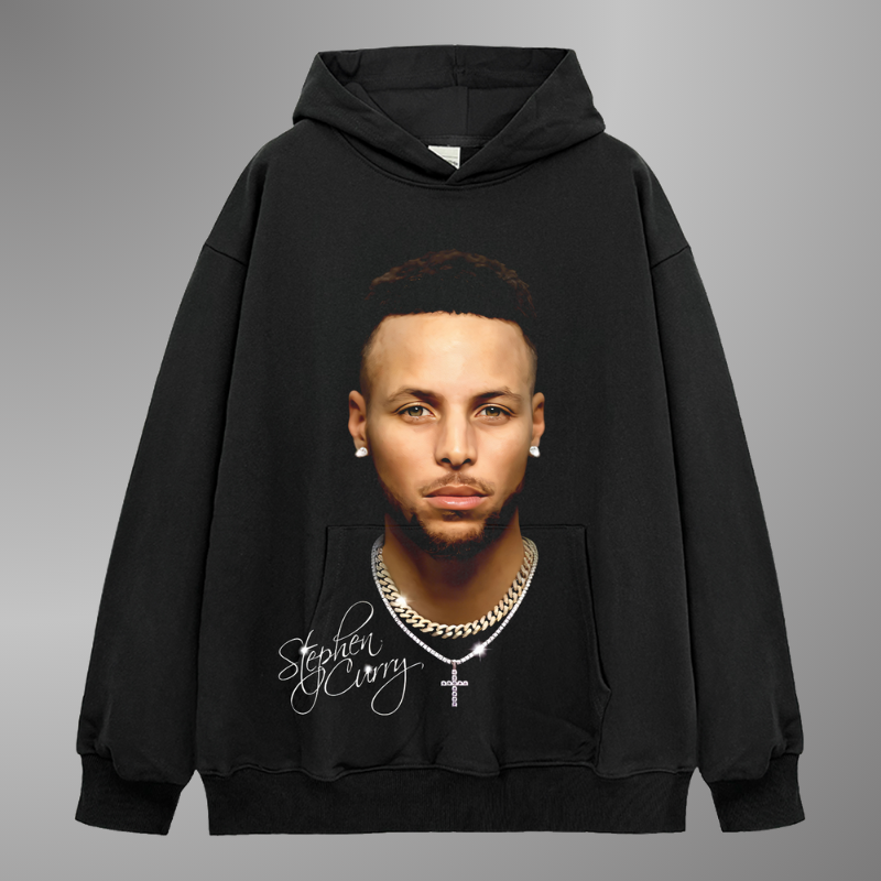 CURRY BIG FACE HOODIE V3