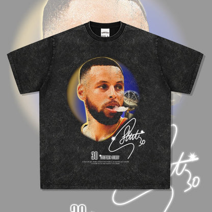 CAMISETA CON CARA GRANDE DE CURRY 