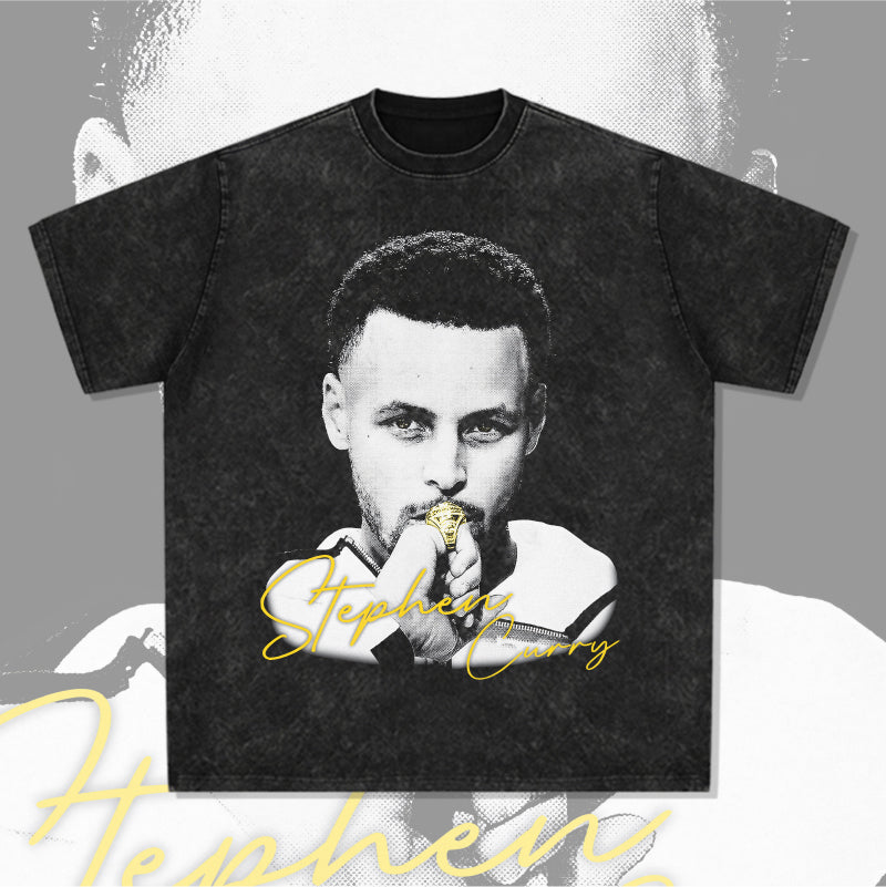 T-SHIRT CURRY BIG FACE V2 