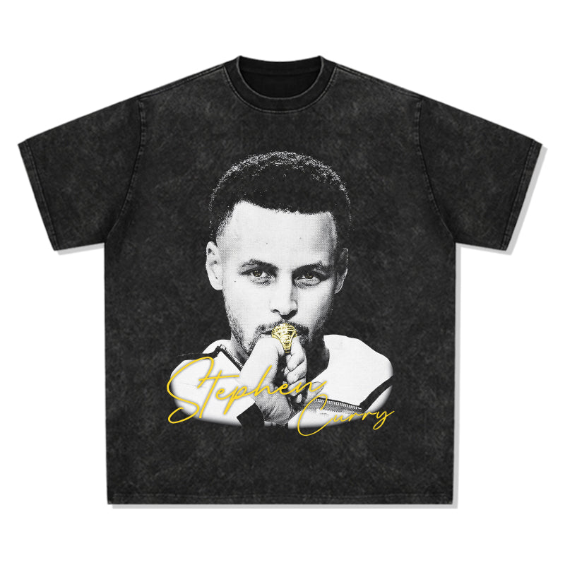 T-SHIRT CURRY BIG FACE V2 