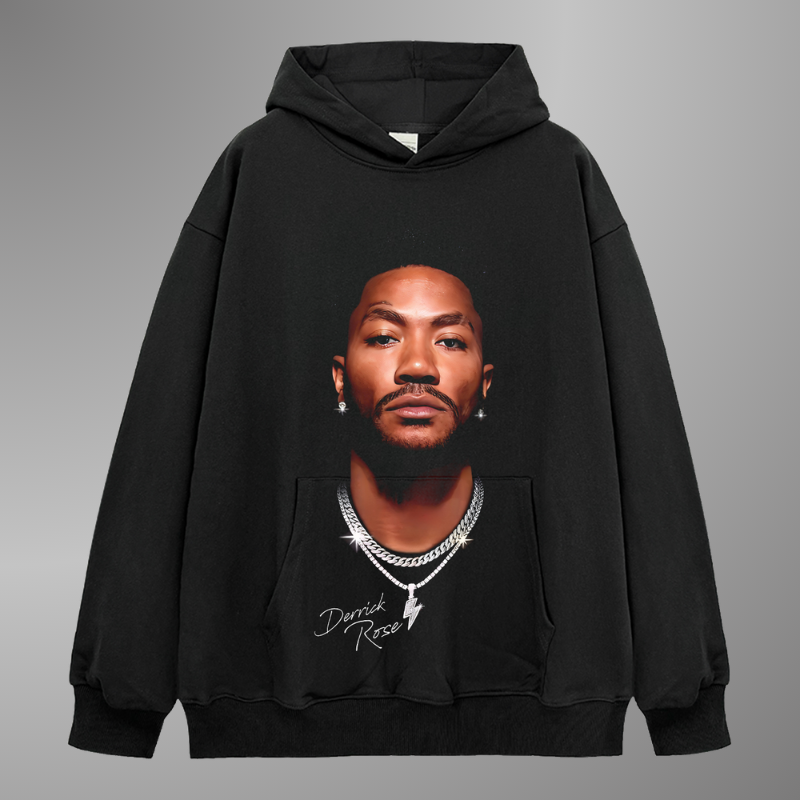 DERRICK ROSE BIG FACE HOODIE