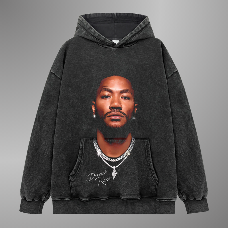 DERRICK ROSE BIG FACE HOODIE