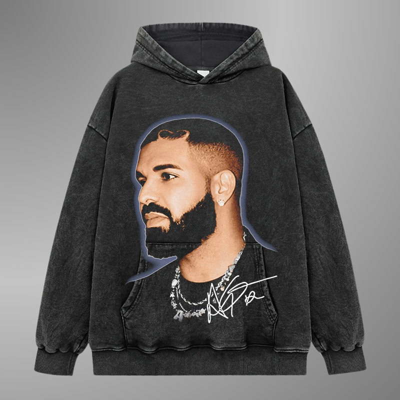 DRAKE BIG FACE HOODIE V2