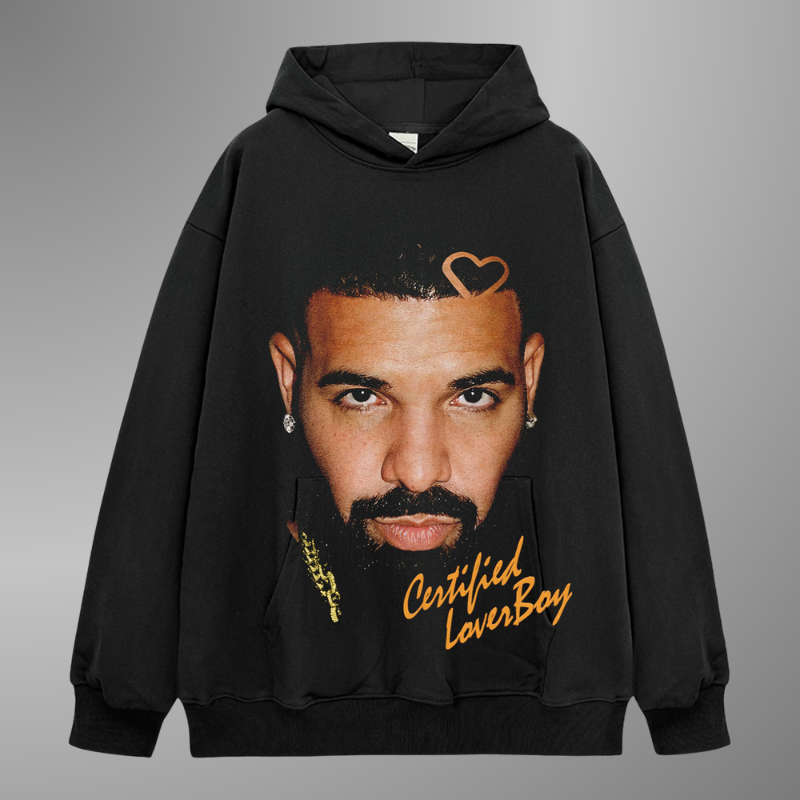 SUDADERA CON CAPUCHA DRAKE BIG FACE V3