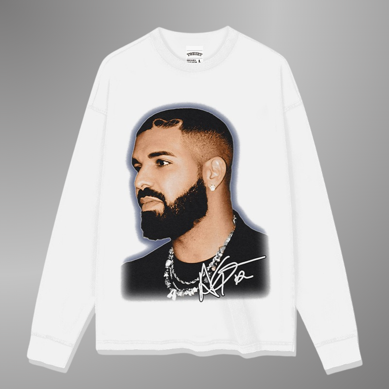 DRAKE BIG FACE TEE[LS] V2