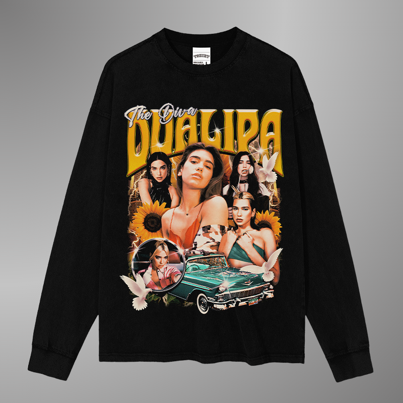 T-SHIRT DUA LIPA [LS]