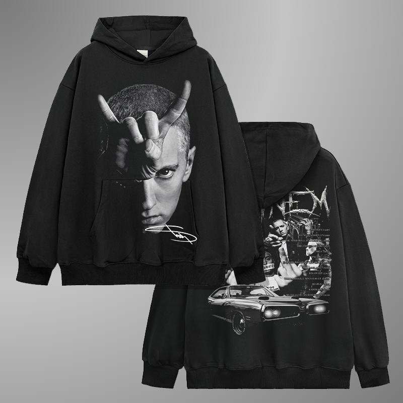 EMINEM BIG FACE HOODIE V2