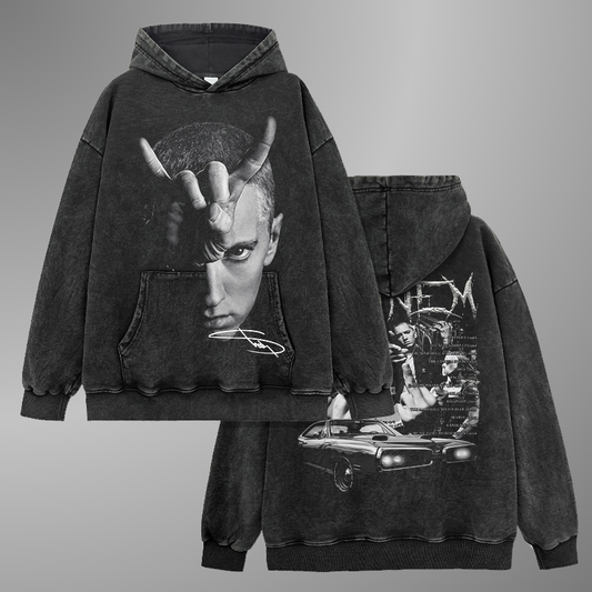 EMINEM BIG FACE HOODIE V2