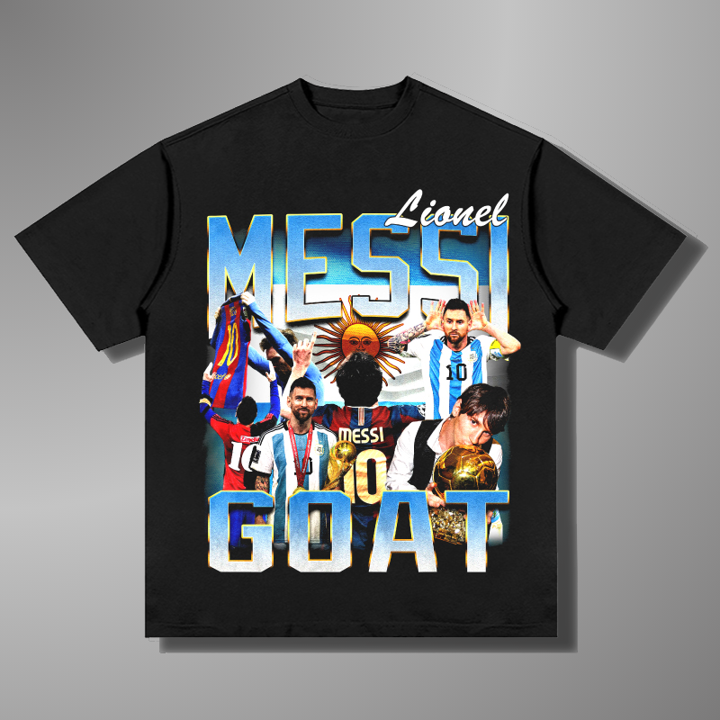 GOAT MESSI TEE