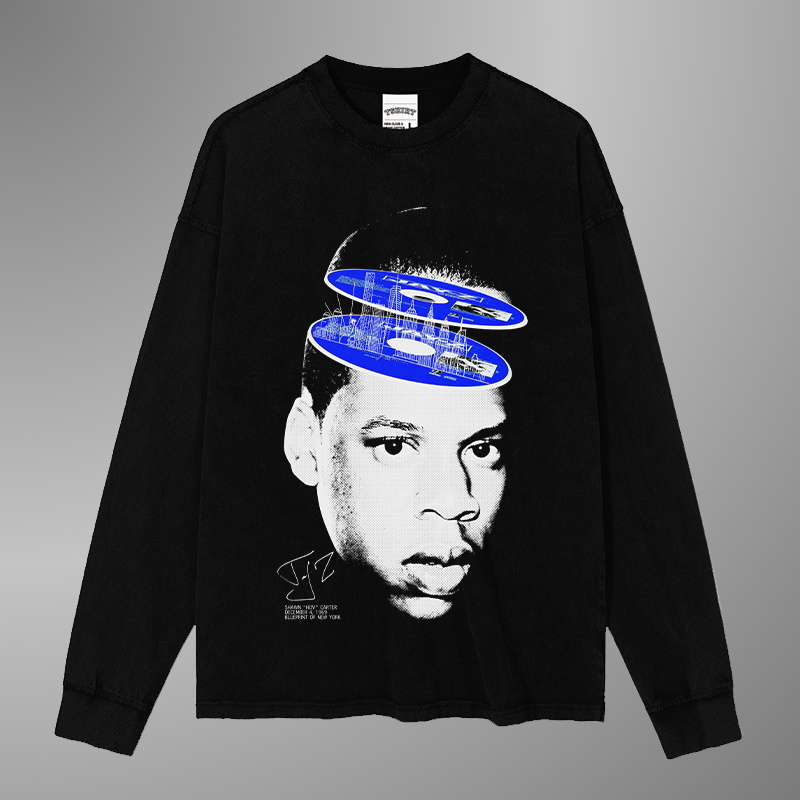 JAY-Z BIG FACE TEE[LS]