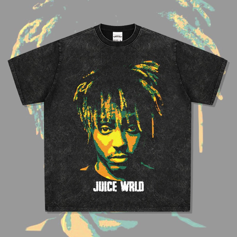 T-SHIRT JUICE WRLD BIG FACE V2 