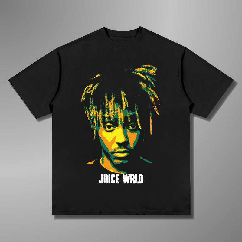 T-SHIRT JUICE WRLD BIG FACE V2 