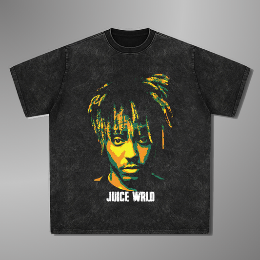 T-SHIRT JUICE WRLD BIG FACE V2 