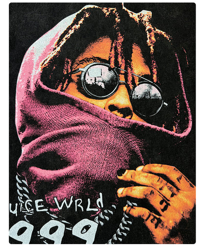 Sweat à capuche Juice Wrld Big Face V3 