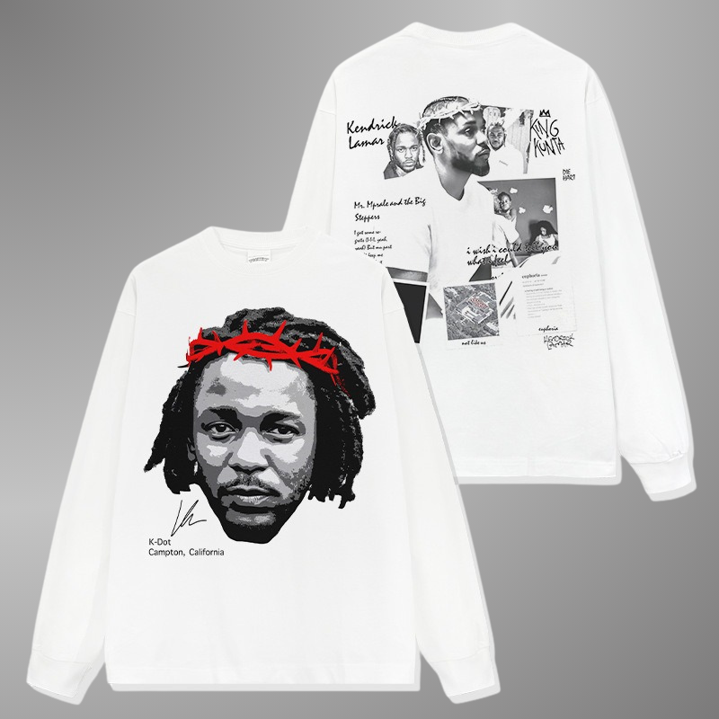 KENDRICK LAMAR BIG FACE TEE[LS]