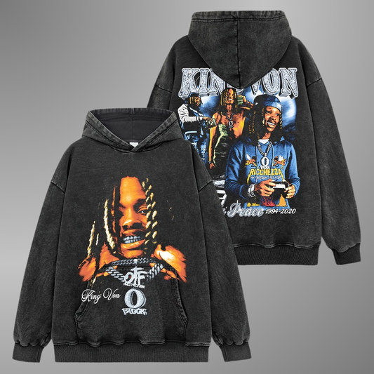 KING VON BIG FACE HOODIE V2