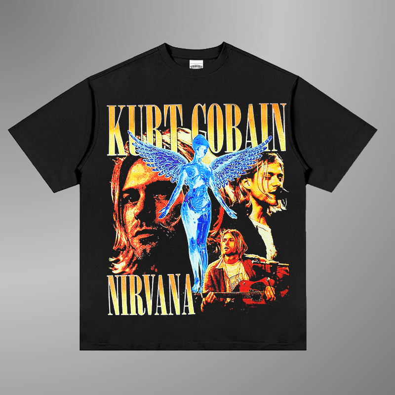 T-SHIRT KURT COBAIN