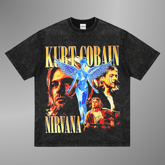 T-SHIRT KURT COBAIN