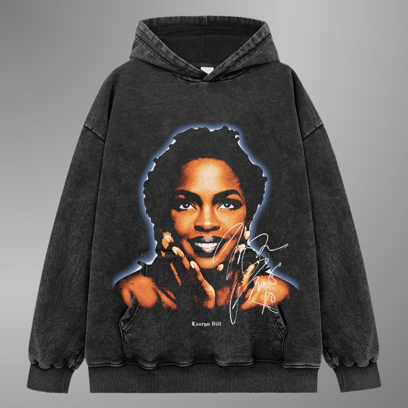 LAURYN HILL BIG FACE HOODIE