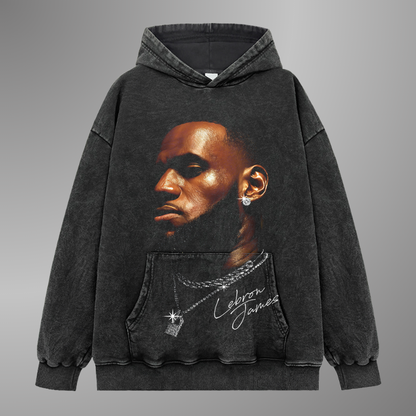 LEBRON JAMES BIG FACE HOODIE V3