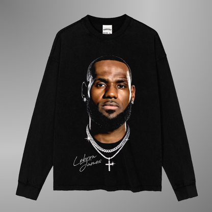 LEBRON JAMES BIG FACE TEE[LS] V2