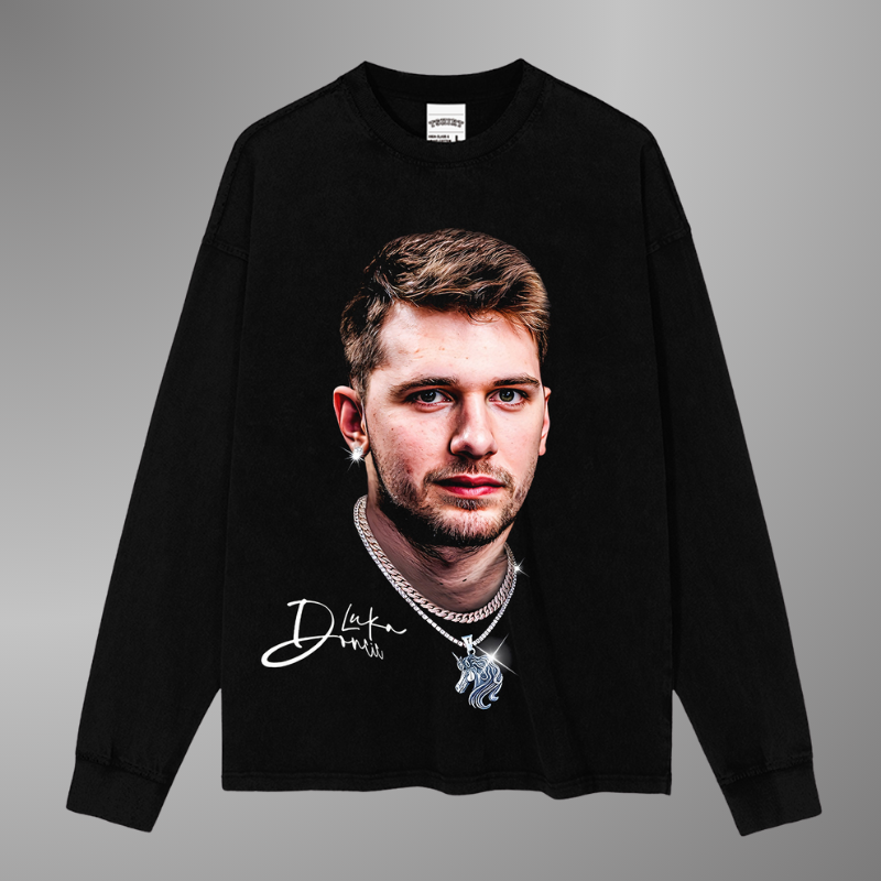 LUKA DONCIC BIG FACE TEE[LS]