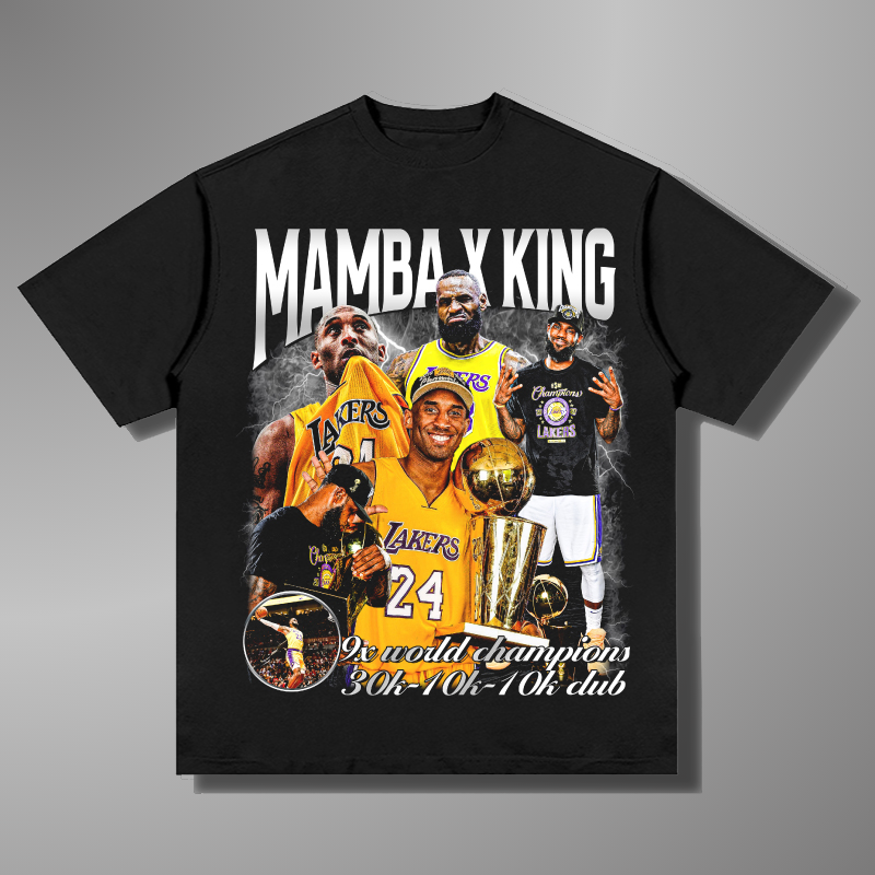 CAMISETA MAMBA x KING 