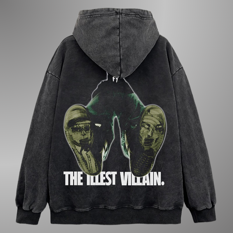 SUDADERA CON CAPUCHA MF DOOM