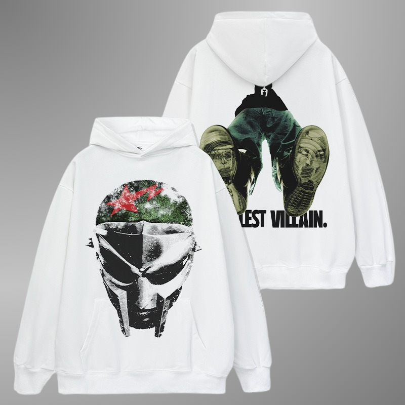 SUDADERA CON CAPUCHA MF DOOM