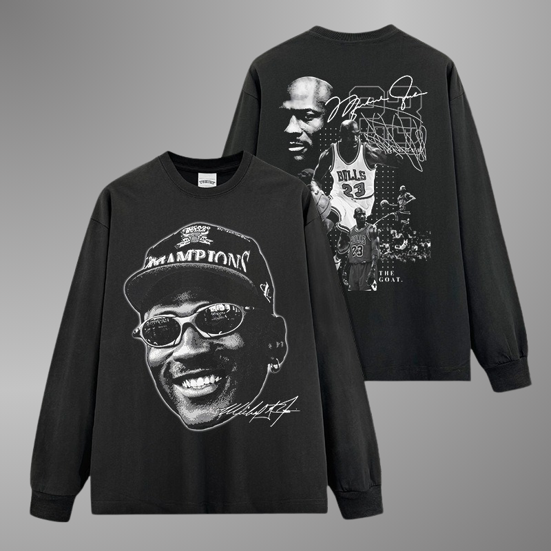 MICHAEL JORDAN BIG FACE TEE[LS]