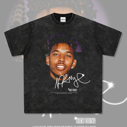 CAMISETA CON CARA GRANDE DE NICK YOUNG 