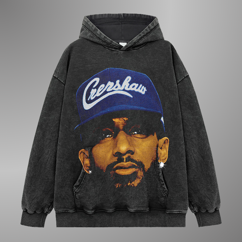 NIPSEY HUSSLE BIG FACE HOODIE