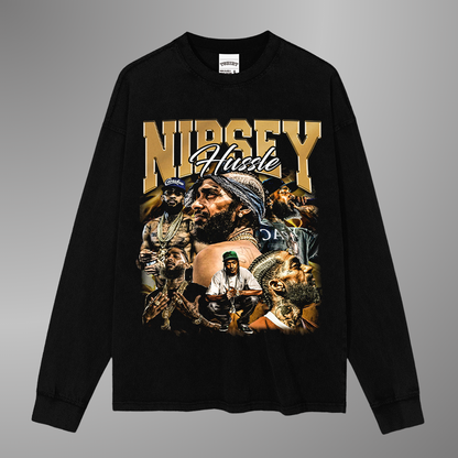 NIPSEY HUSSLE TEE[LS] V4