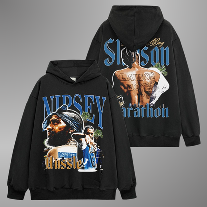 SUDADERA CON CAPUCHA NIPSEY HUSSLE V5