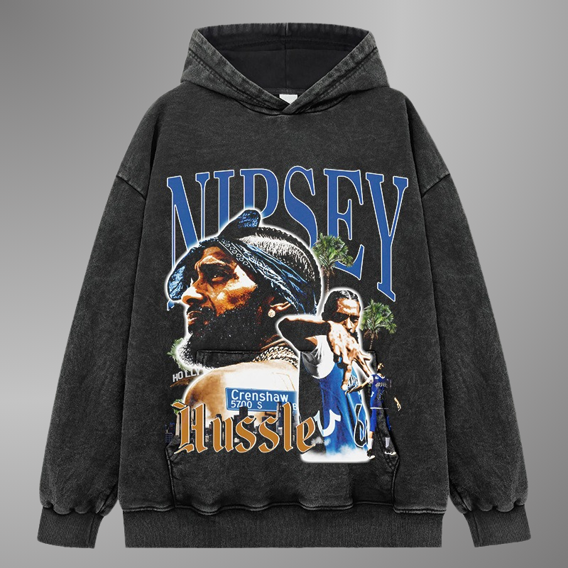 SUDADERA CON CAPUCHA NIPSEY HUSSLE V5