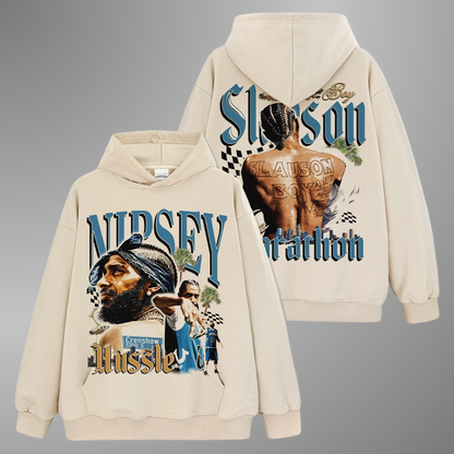 SUDADERA CON CAPUCHA NIPSEY HUSSLE V5