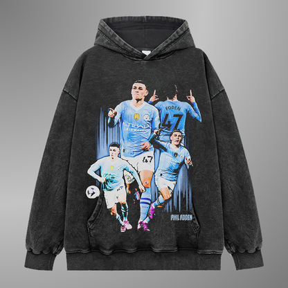 SUDADERA CON CAPUCHA PHIL FODEN 