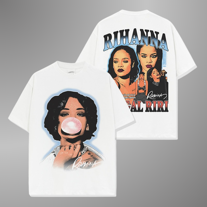 RIHANNA BIG FACE TEE