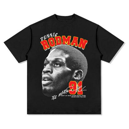 T-SHIRT RODMAN BIG FACE 