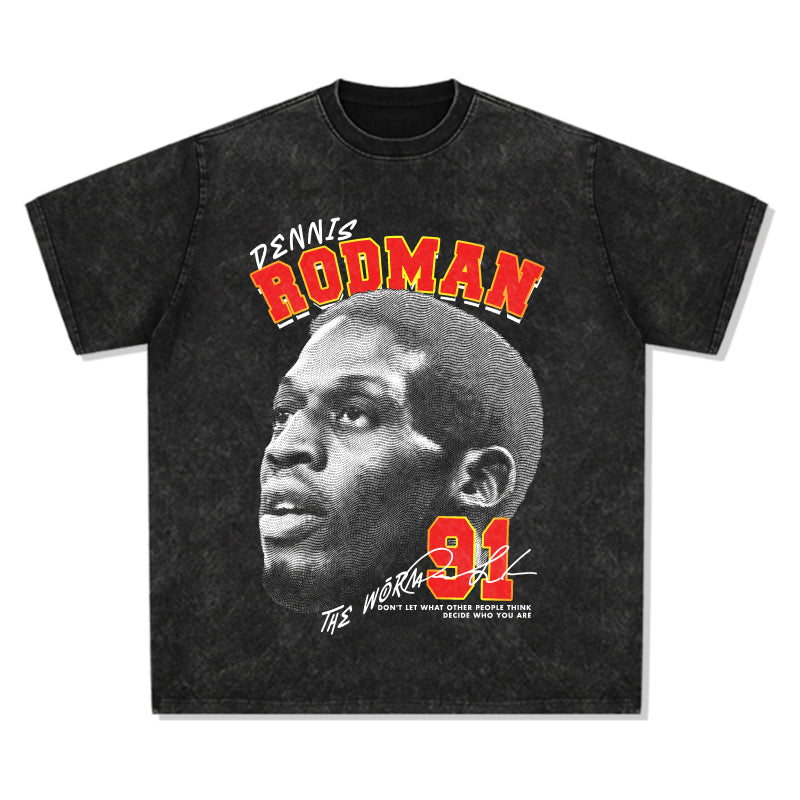 T-SHIRT RODMAN BIG FACE 